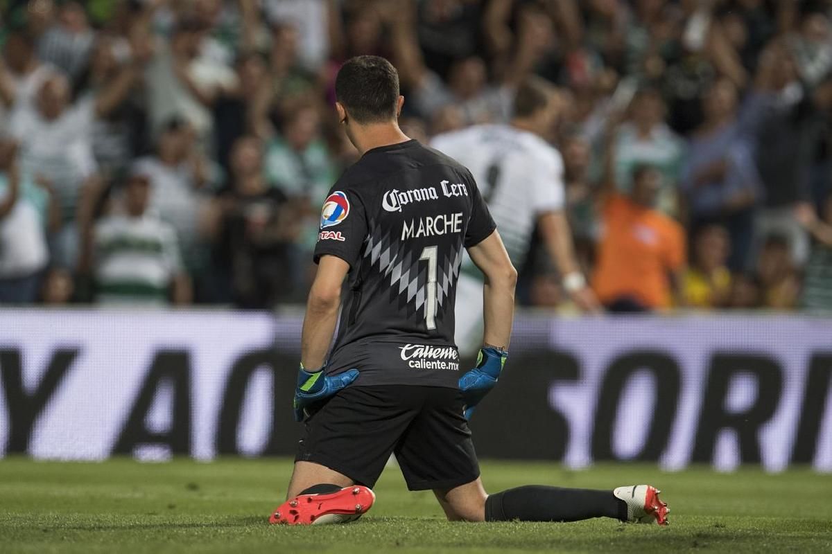 Agustín Marchesín Santos América Liga MX Liguilla Semifinal Clausura 2018
