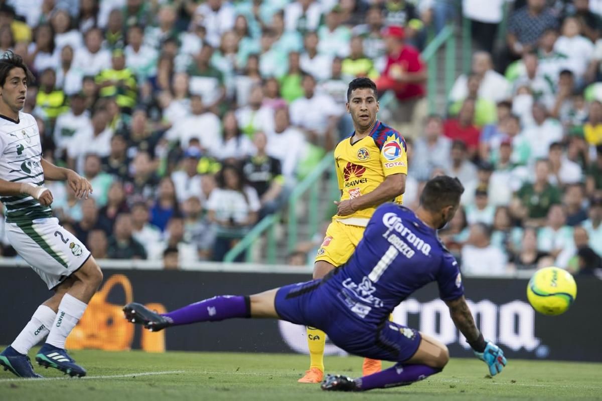 Jonathan Orozco Agustín Marchesín Santos América Liga MX Liguilla Semifinal Clausura 2018