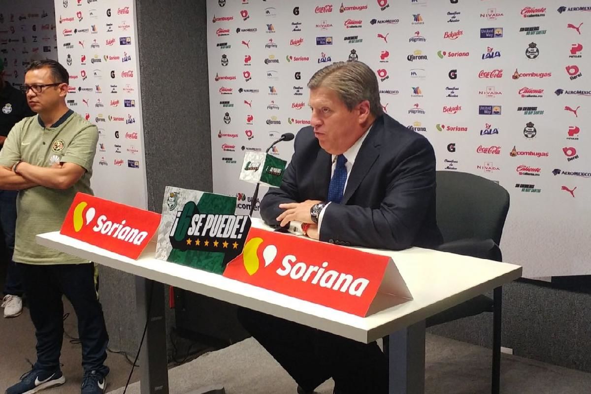 Miguel Herrera América Santos Semifinal Liga MX Liguilla Clausura 2018