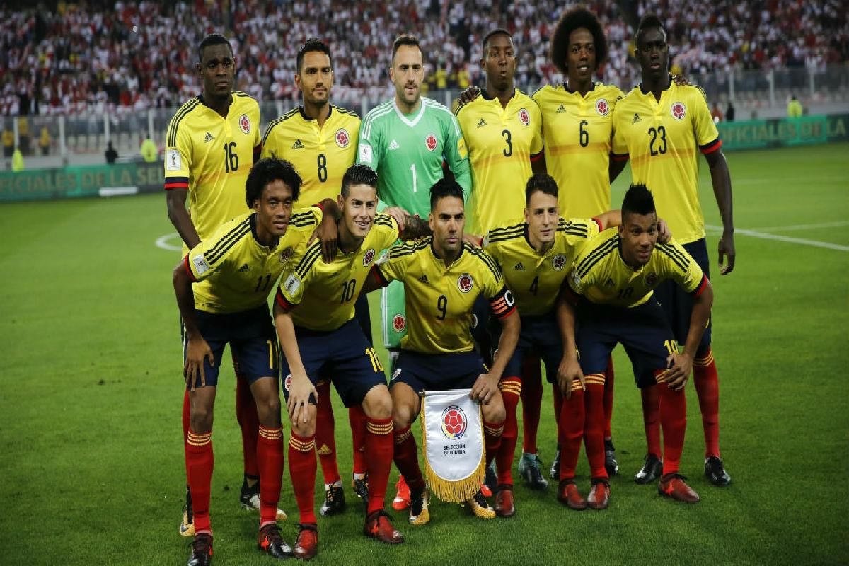 Colombia Rusia 2018 Mundial Equipo