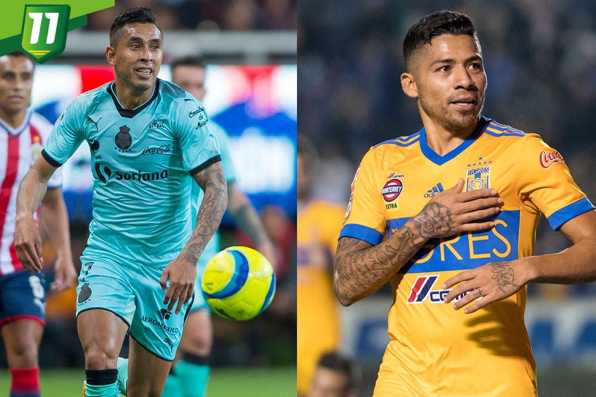 Liga MX Tigres Santos Laguna Guerreros Javier Aquino Jesús Isijara