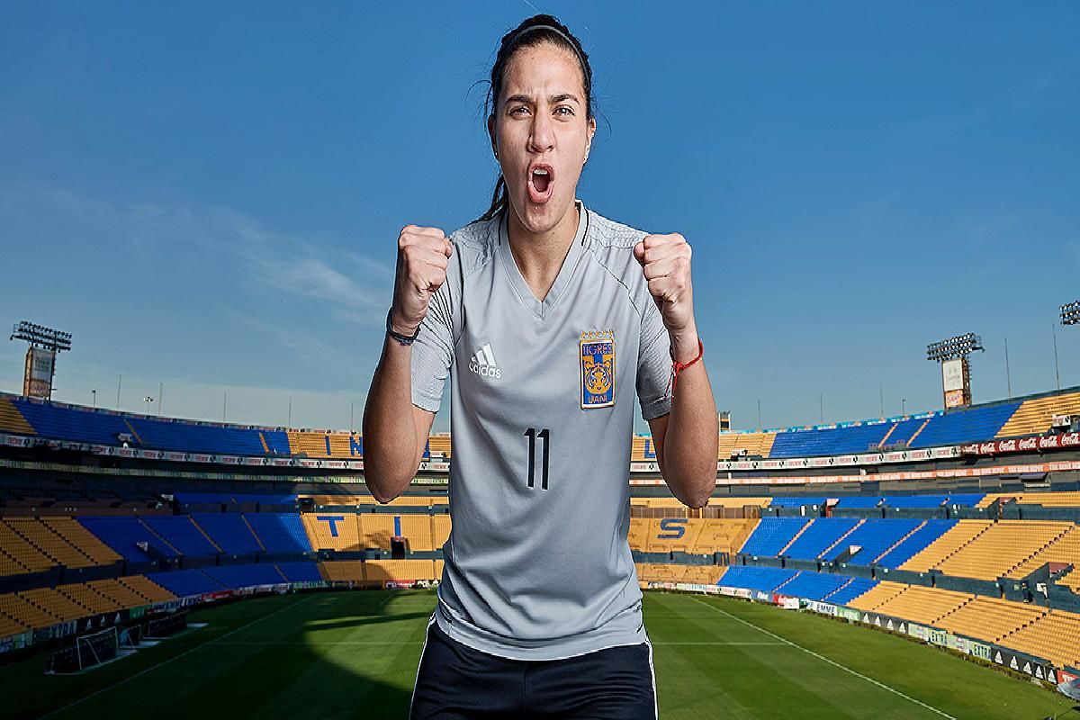 Nayeli Rangel U Femenil Liga Femenil MX Tigres Campeón U Femenil Barra