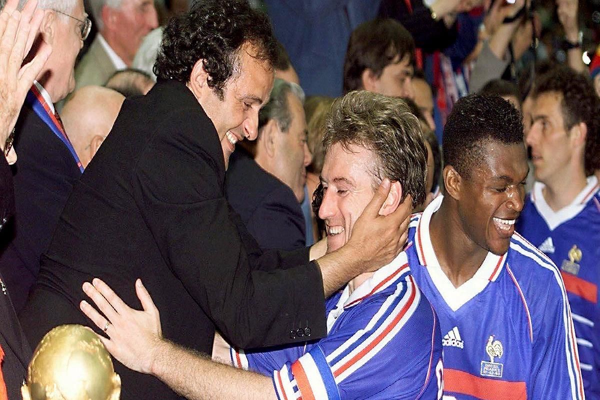 Mundial Francia 1998 Michel Platini Final Francia Brasil