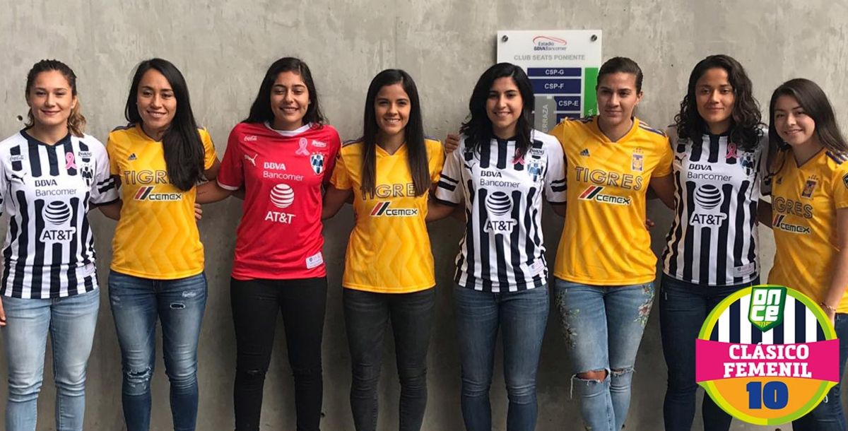 Liga MX Femenil Jornada 14 Apertura 2018 Tigres Femenil Rayadas estadio BBVA Rebeca Bernal Desirée Monsiváis Claudia Lozoya Mariana Cadena Nayeli Rangel Katty Martínez Liliana Mercado Cristina Ferral