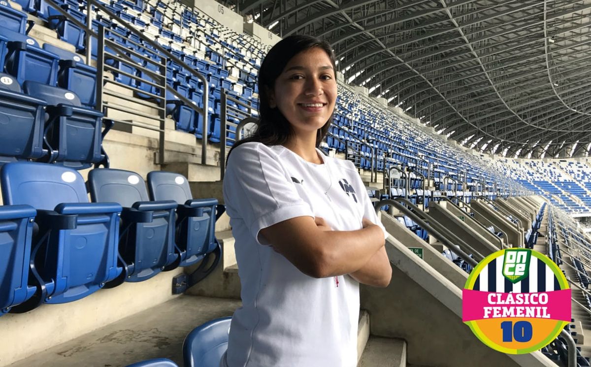Selena castillo jugadora mas partidos rayadas clasico regio