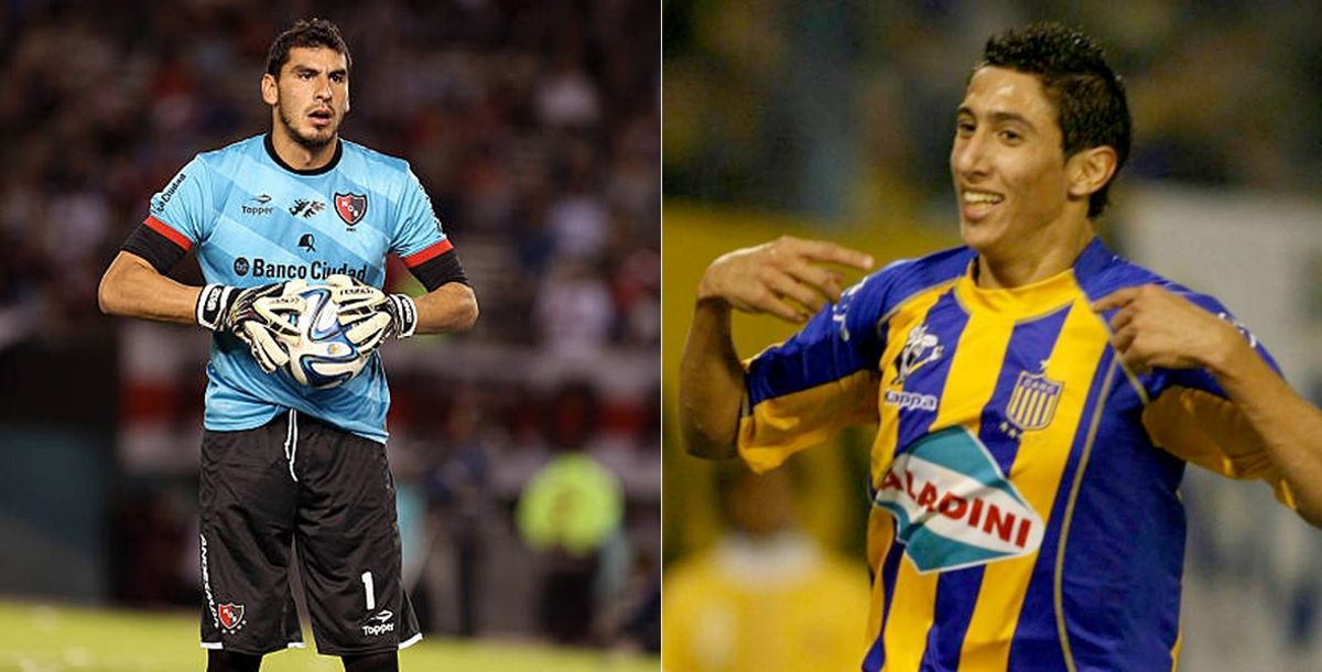 Internacional Argentino Clásico Rosarino Nahuel Guzman Ángel Di María Rosario Central Newells Old Boys
