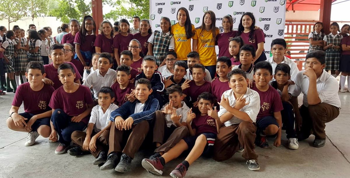 Tigres Femenil Liga MX Femenil Apertura 2018 Liliana Mercado Katty Martínez Escuela Secundaria 49 Maria E. Villarreal Cavazos Escobedo Nuevo León