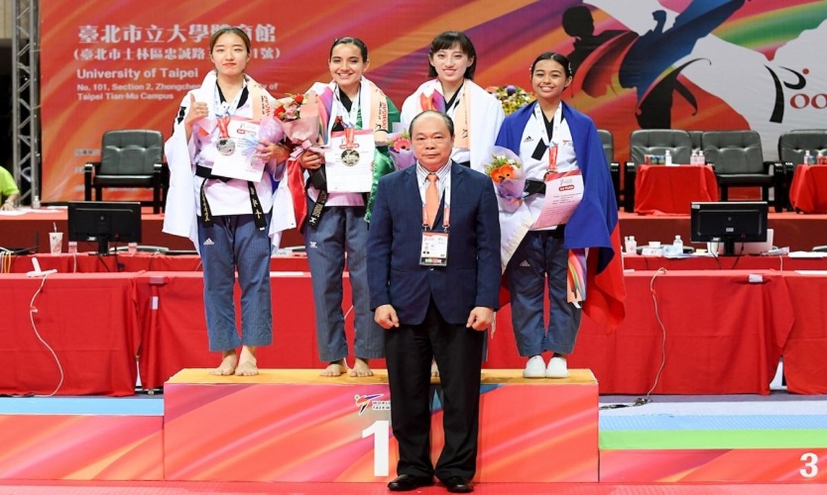 Taekwondo Campeonato Mundial de Poomsae 2018 China Taipéi Paula Fregoso Patricia Martínez Ana Zulema Ibáñez Daniela Rodríguez Vaslav Ayala Leonardo Juárez Bryan Dzib Marco Arroyo 