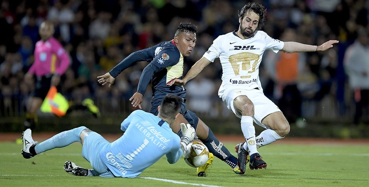 Liga MX Apertura 2018 Liguilla Semifinales América Pumas estadio Azteca Cruz Azul