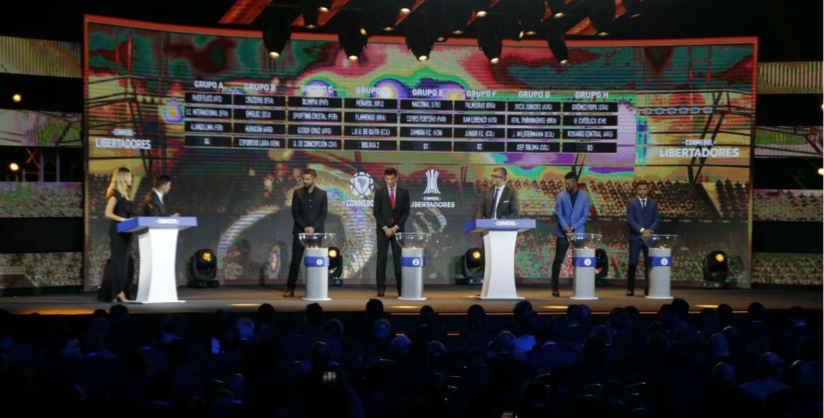 Libertadores 2019 copa de américa grupos definidos
