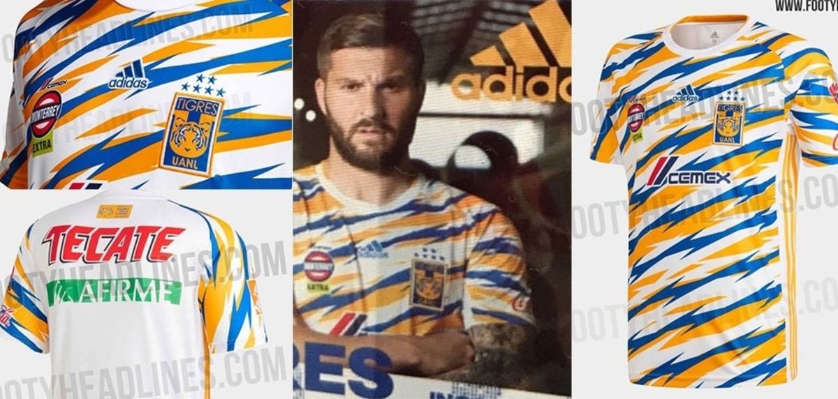 Gignac nueva camiseta playera jersey tigres clausura blanca
