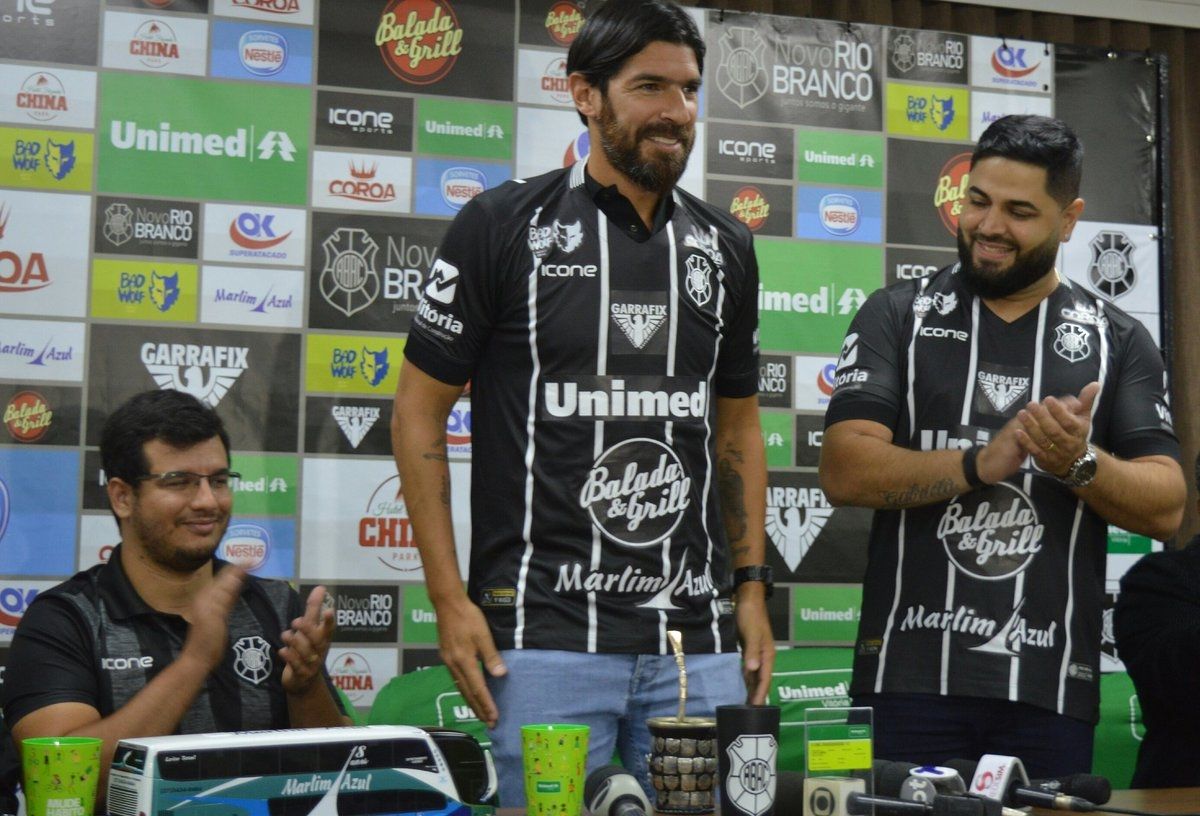 Sebastián Abreu Río Branco Brasil Cuarta División