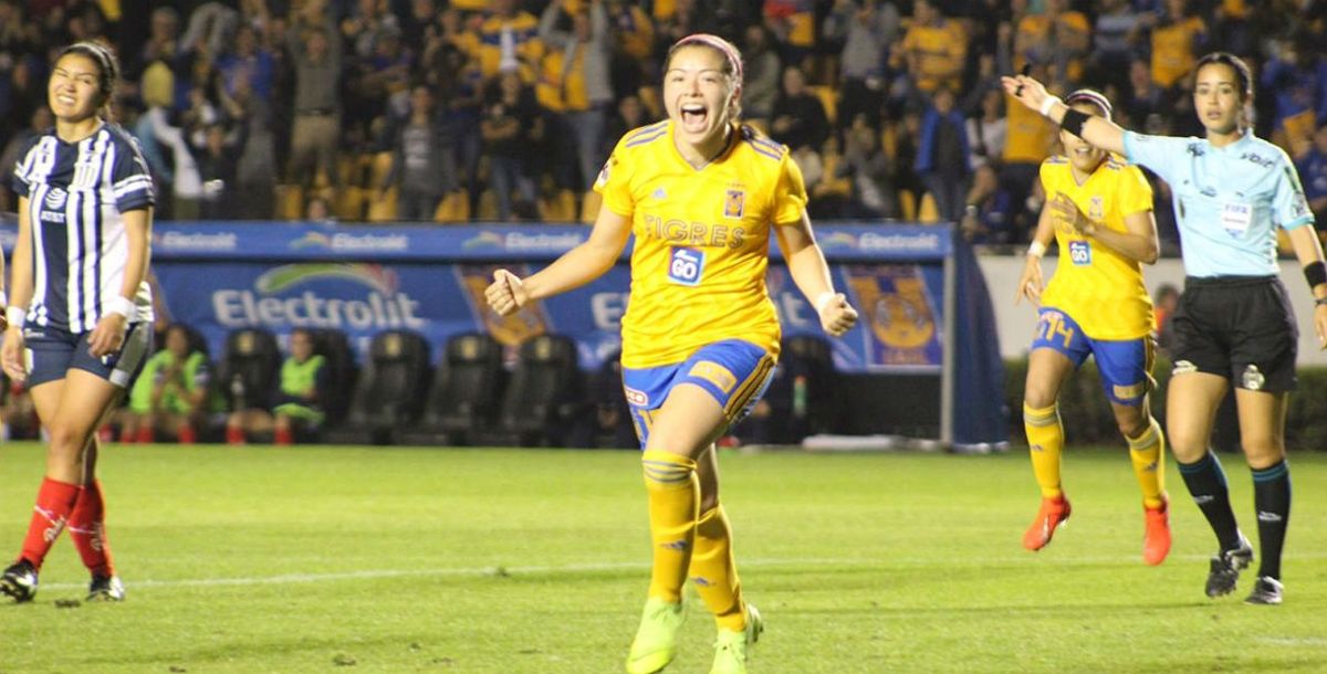 Katty Martínez Goleadora Clásico Regio