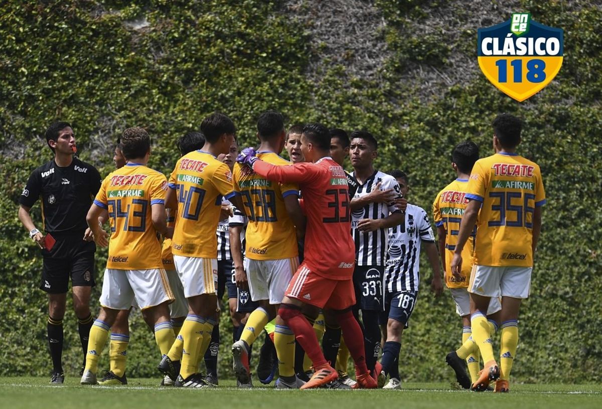 Clásico Regio Sub 17 Rayados Monterrey Liga MX José Pepe Treviño Tigres Christian Alvarado Jofran Salazar
