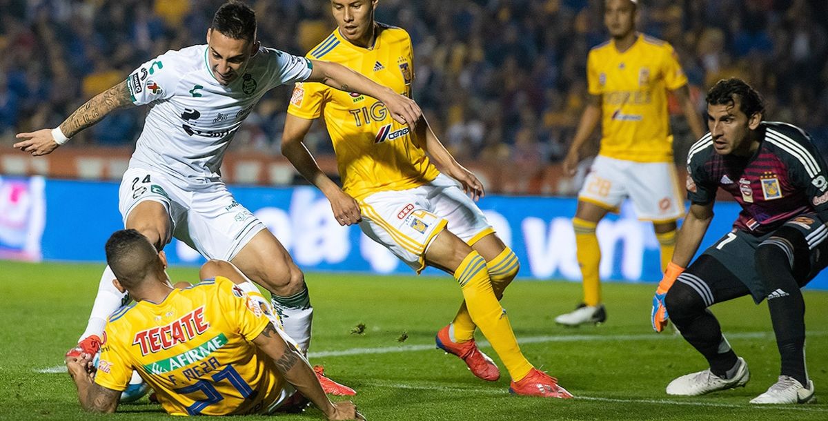 Semifinales Tigres Santos clasico norte concacaf fechas