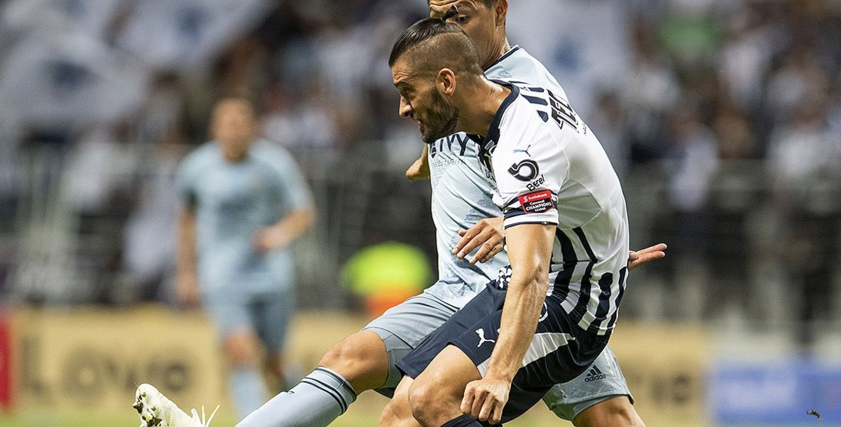 Rayados, Concacaf, Sporting Kansas City, Semifinales, Concacaf Liga de Campeones, Concachampions, estadio BBVA, Nicolás Sánchez, Nico Sánchez, amarilla, 