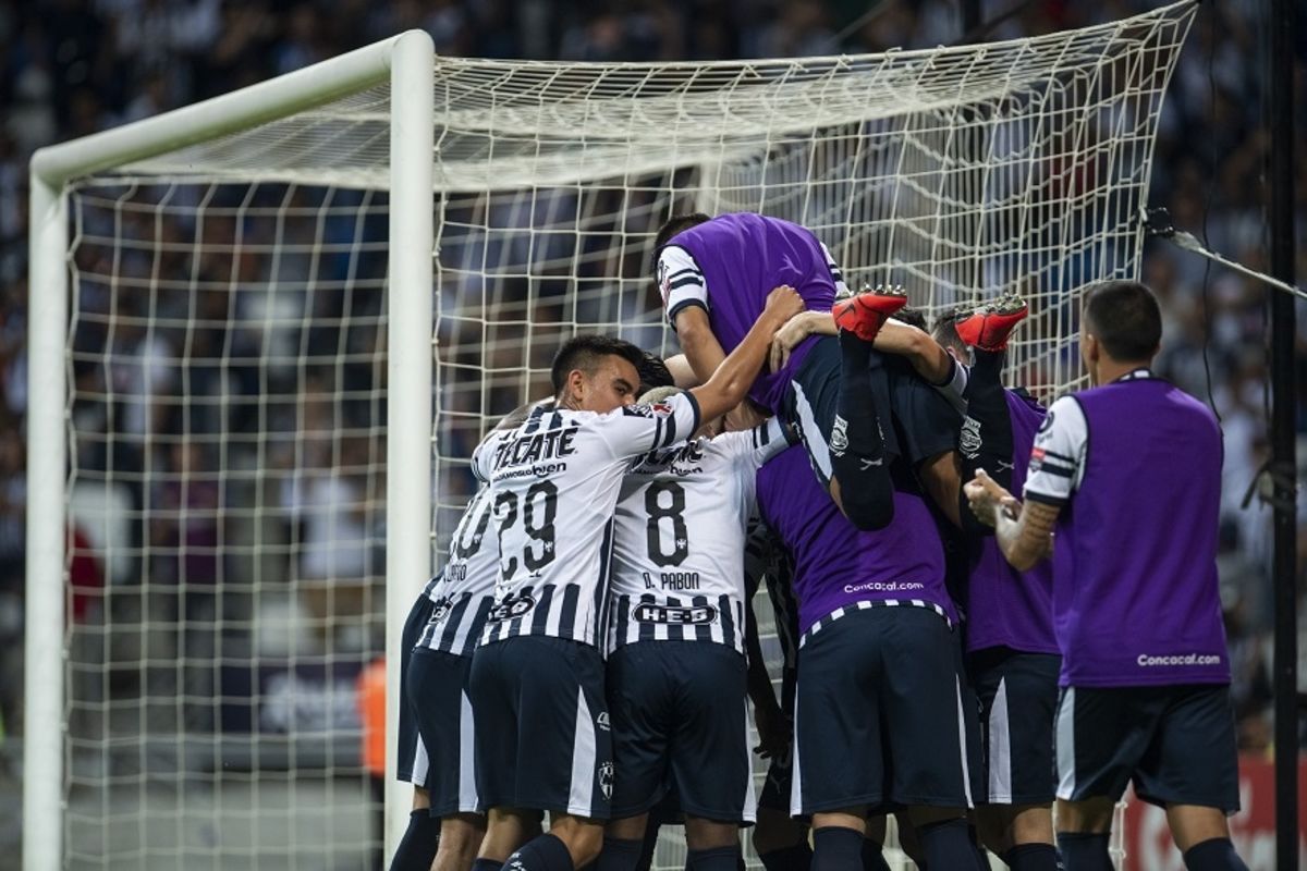 Rayados golea baila Kansas Ida Concacaf Semifinal Pabon Hurtado Gallardo Sanchez fiesta