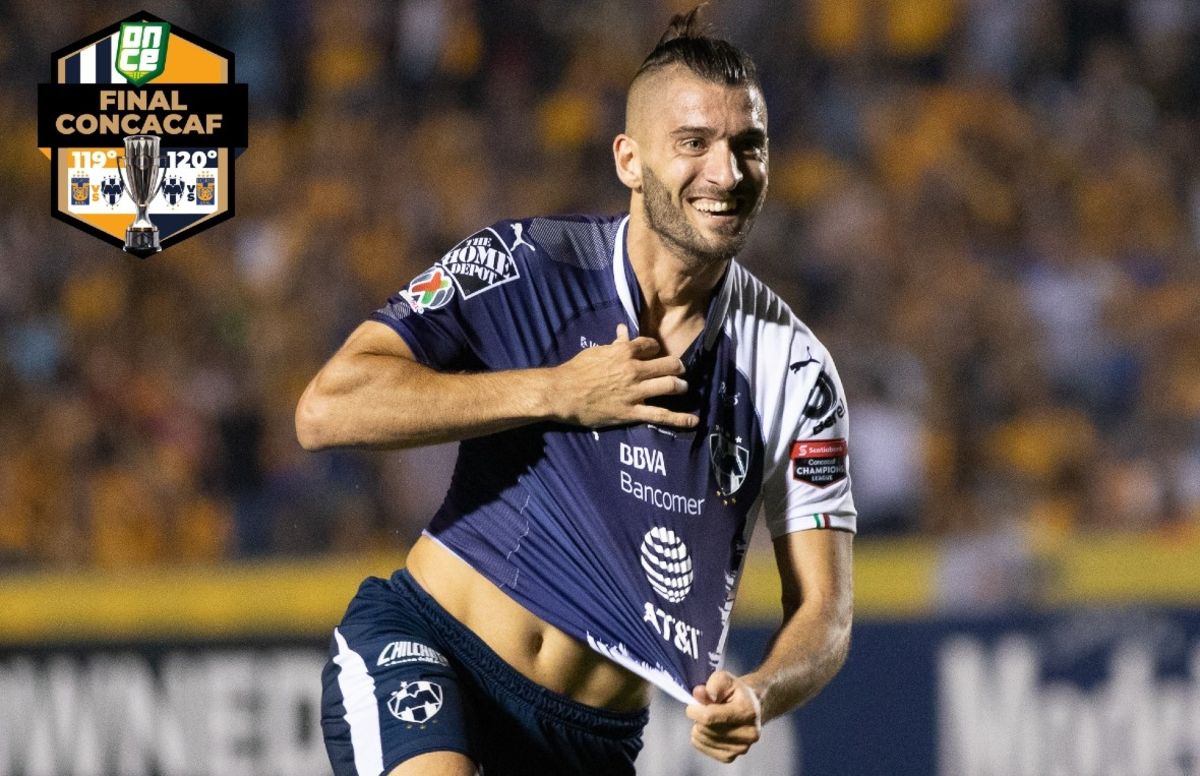 Nicolás Sánchez Rayados Monterrey Final Regia Liga de Campeones de la Concacaf Concachampions Tigres Estadio Universitario Final de Ida