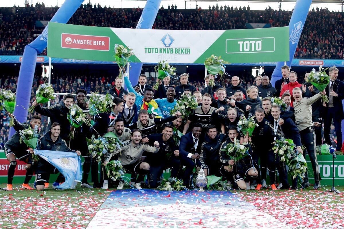 Copa KNVB Beker, ajax, Willem II, temporada 2018-2019, holanda, campeon,