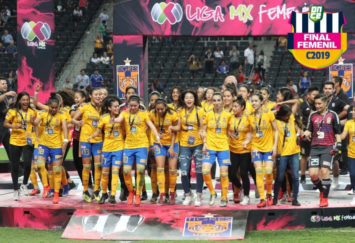 Tigres Femenil Liga MX Femenil Clausura 2019 Campeonas Estadio BBVA
