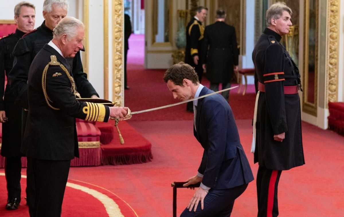Sir Andy Murray Caballero Tenis Príncipe Carlos Reina Isabel II Palacio de Buckingham