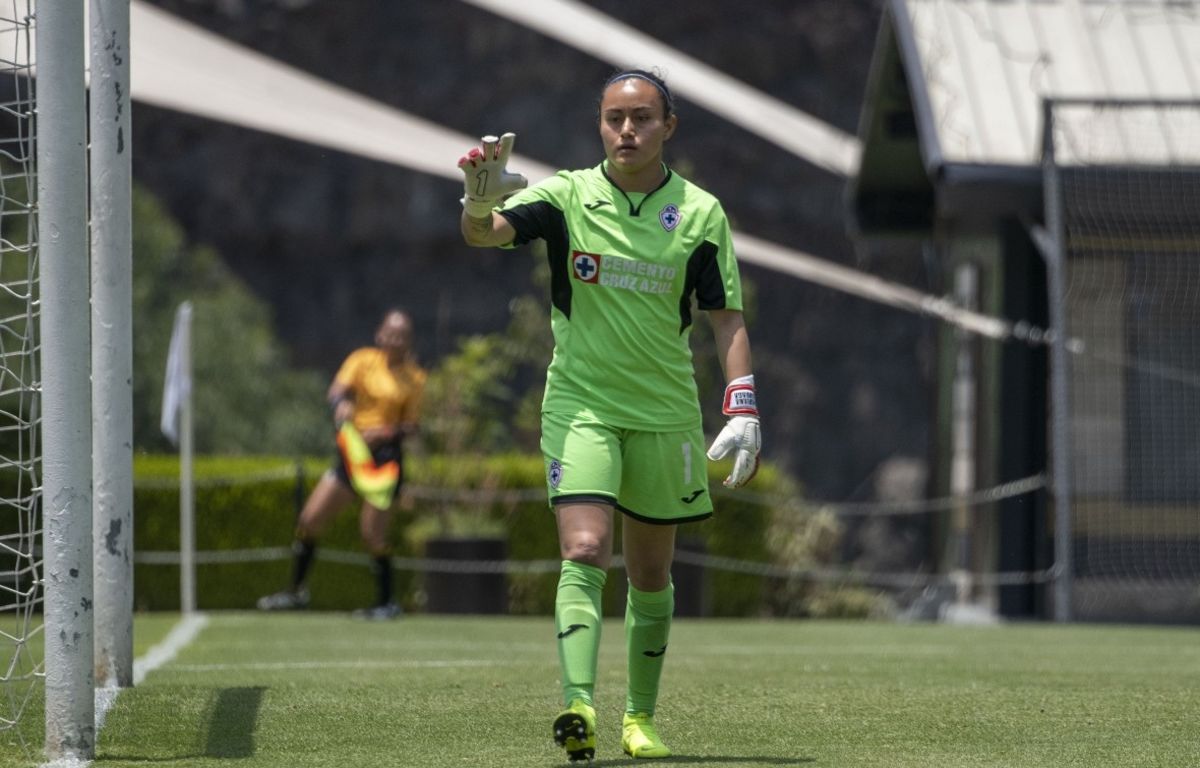 Mariana Zárraga Portera Cruz Azul Femenil Liga MX Femenil Apertura 2019 Refuerzo Rayadas Monterrey Femenil