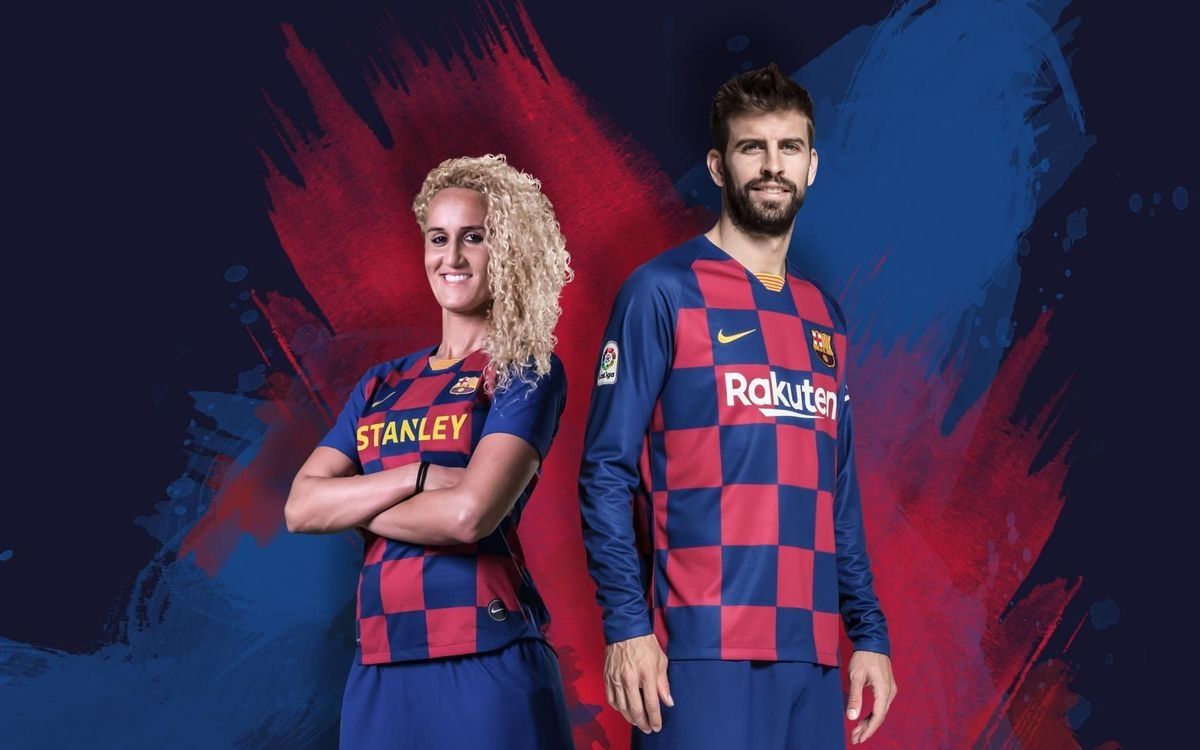Barcelona, camisa cuadros, catalán, españa, azulgrana, barca, jersey, temporada 2019-2020,