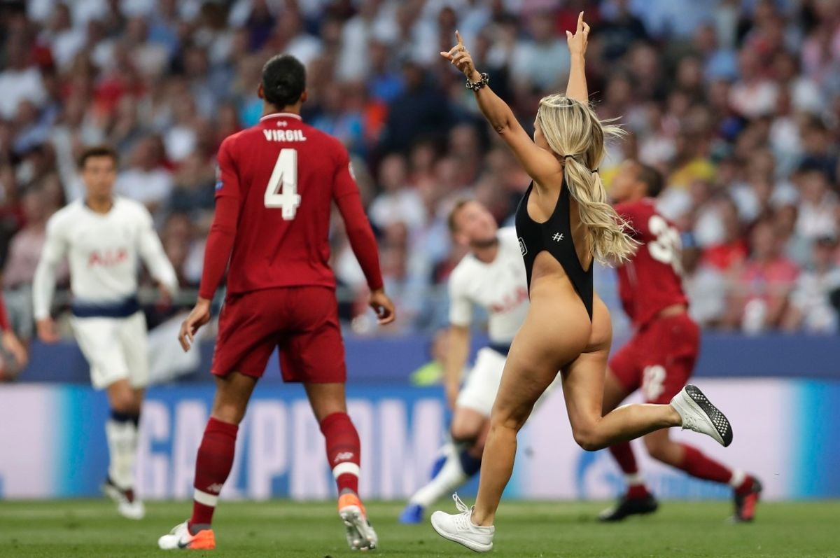Kinsey Wolanski Champions League Vitaly Uncensored Final Wanda Metropolitano Tottenham Liverpool