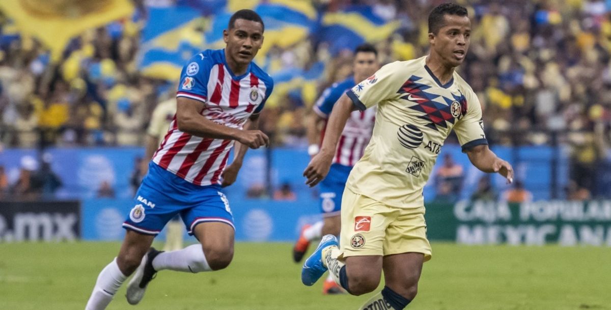 América, Giovani Dos Santos, Antonio Briseño, Clásico Nacional, Chivas, falta, lesión