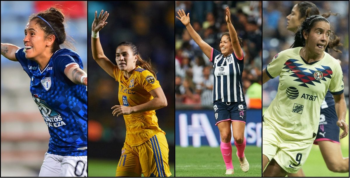 tigres femenil, rayadas, mejor gol de las semifinales, Valeria Valdez, Nayeli Rangel, Lizbeth Ángeles, Pachuca, Lucero Cuevas, América,