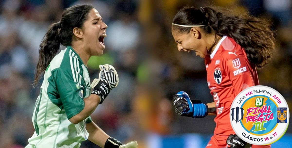 Liga MX Femenil, porteras, Final Regia Femenil 3.0, Claudia Lozoya, Ofelia Solís, números