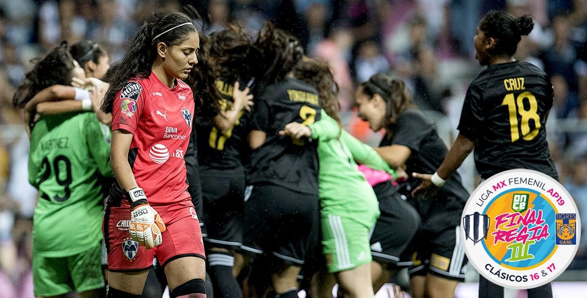 Liga MX Femenil, Apertura 2019, Liguilla, Final, Final Regia 3.0, Tigres Femenil, Monterrey Femenil, Rayadas vs. Tigres Femenil, Estadio BBVA, penales
