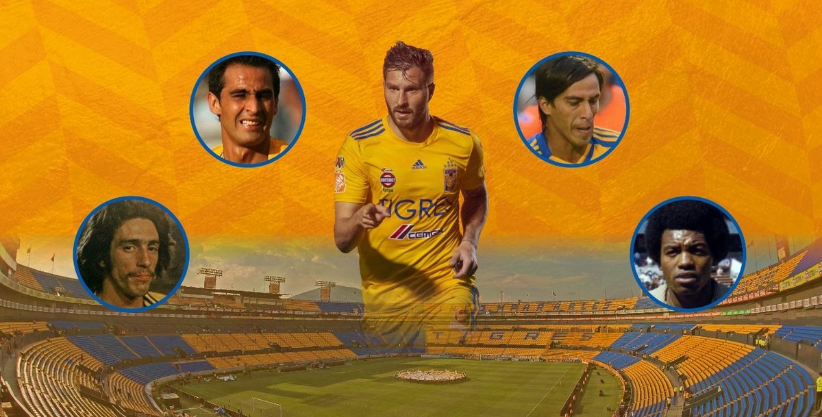 Tigres, Liga MX, 60 aniversario, André-Pierre Gignac, Tomás Boy, Gerónimo Barbadillo, San Nicolás, Osvaldo Batocletti, Miguel Garza, Alejandro Rodríguez