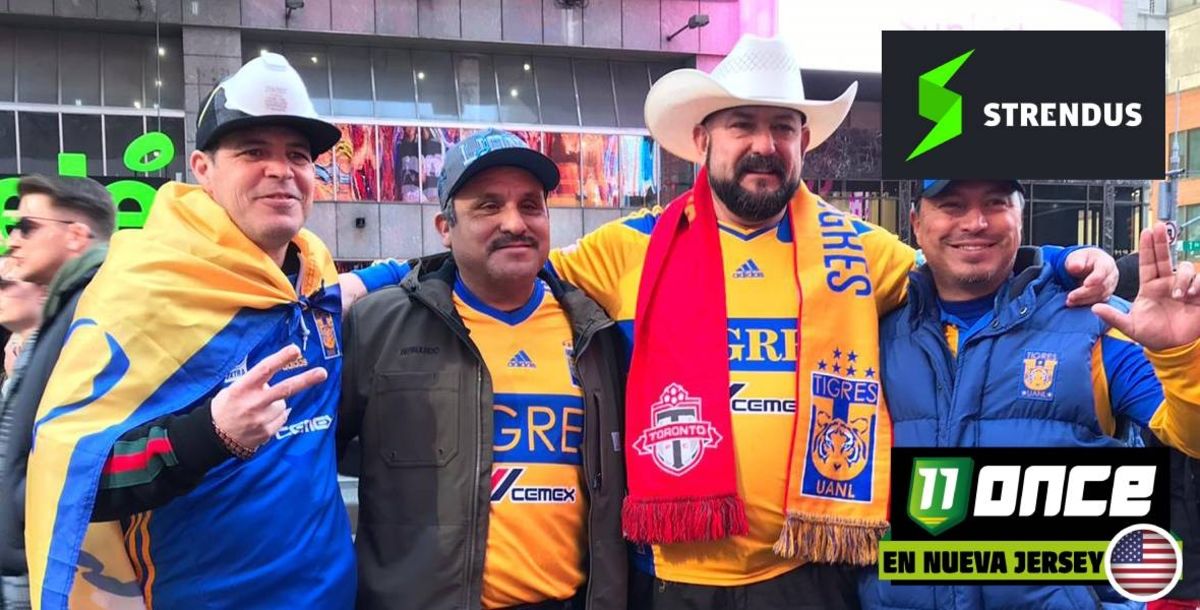 Tigres NY Red Bull Arena Monterrey aficionados