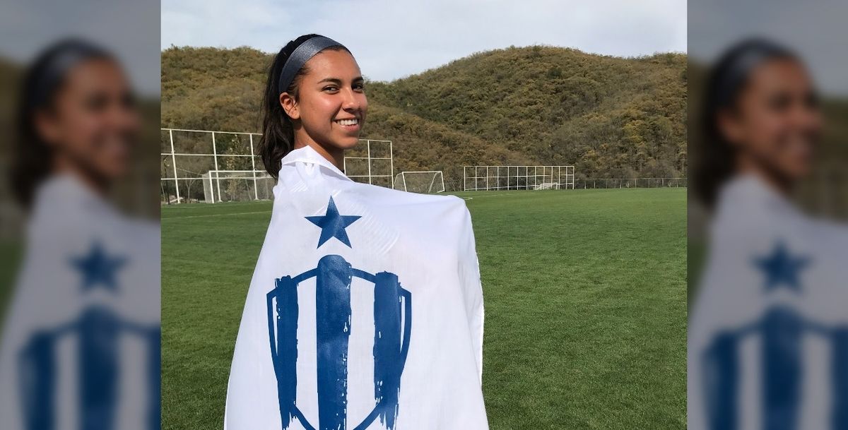 Rayadas Liga MX  Monterrey Femenil ANnia Mejía Campeonas 