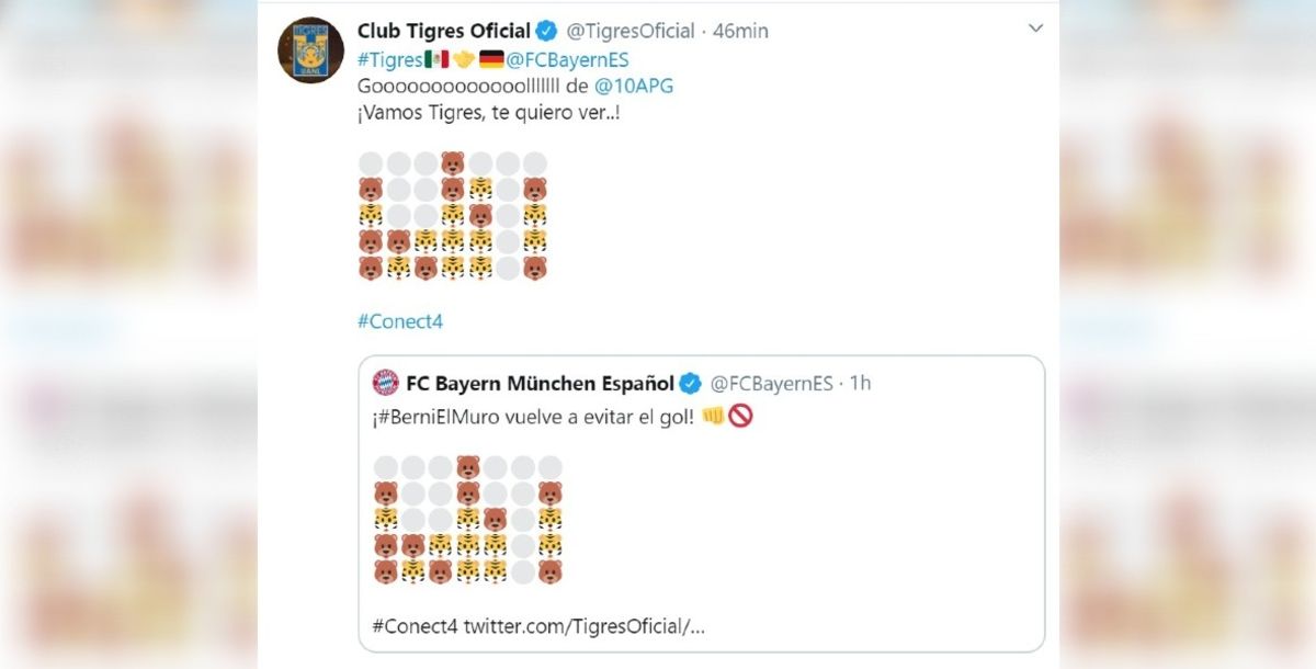 Liga MX, tigres, redes sociales, partido, bayern munich, twitter, cuentas en español, chelsea