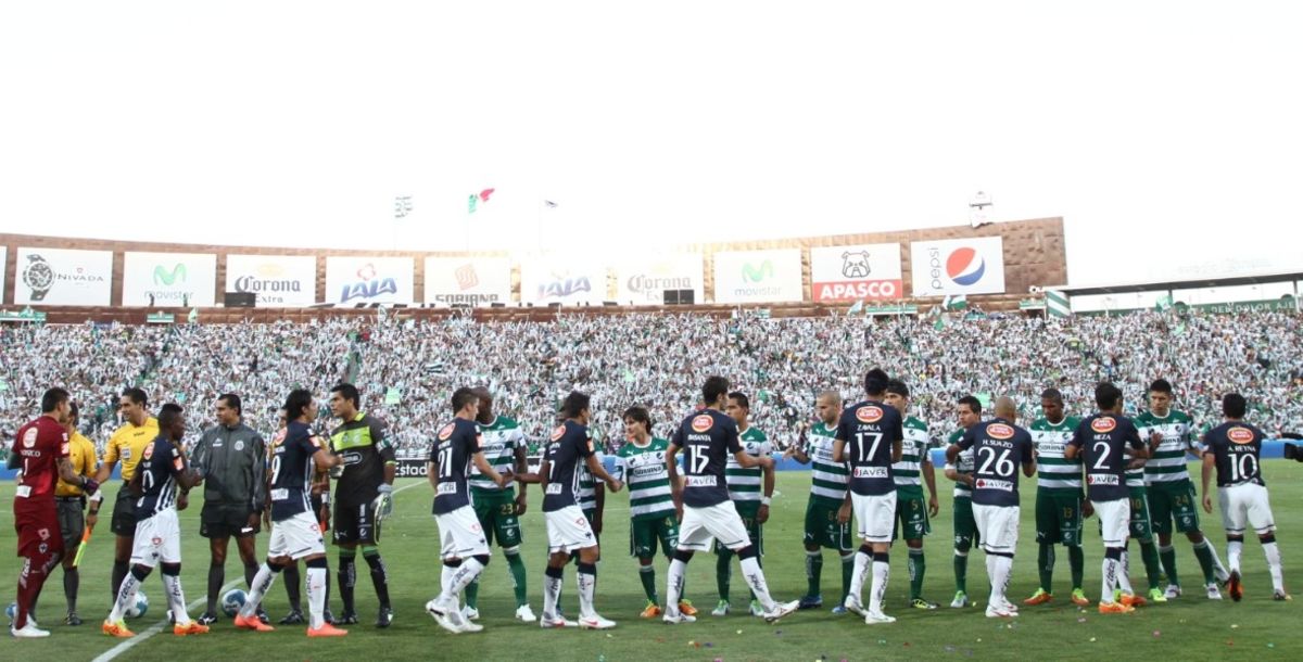 Liga MX, Rayados, santos, primera visita, estadio corona, partido, primera division