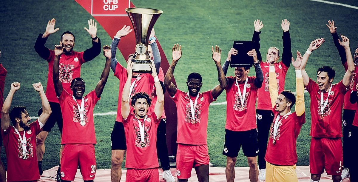 Internacional,  Austria, coronavirus, COVID-19, Copa de Austria, Austria Lustenau, Red Bull Salzburgo, Salzburgo, Dominik Szoboszlai, Dominik Stumberger, Noah Okafor, Majeed Ashimeru, Sekou Koita 