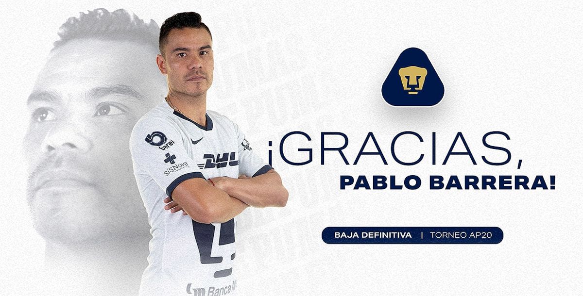 Liga MX, Apertura 2020, Pumas, Necaxa, Pablo Barrera, Ignacio Malcorra, Daniel Álvarez, 
