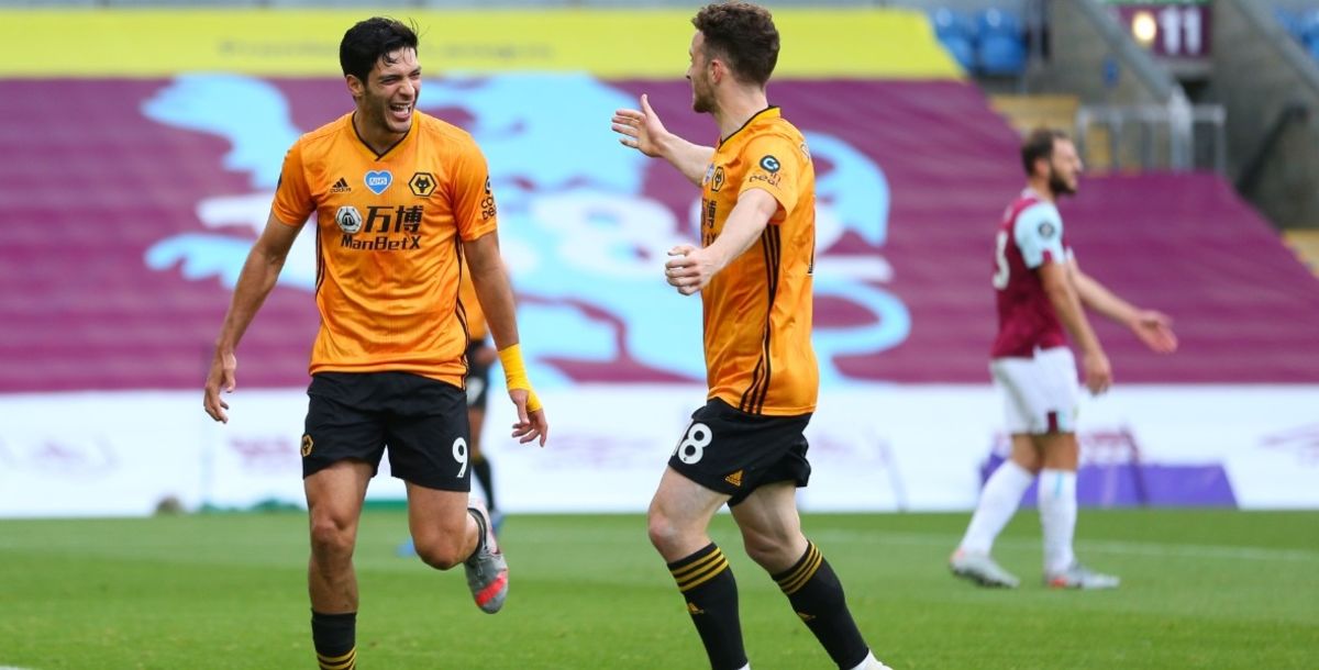 Premier league, raul jimenez, premier league, europa, gol, lobos, inglaterra, partido, burnley.