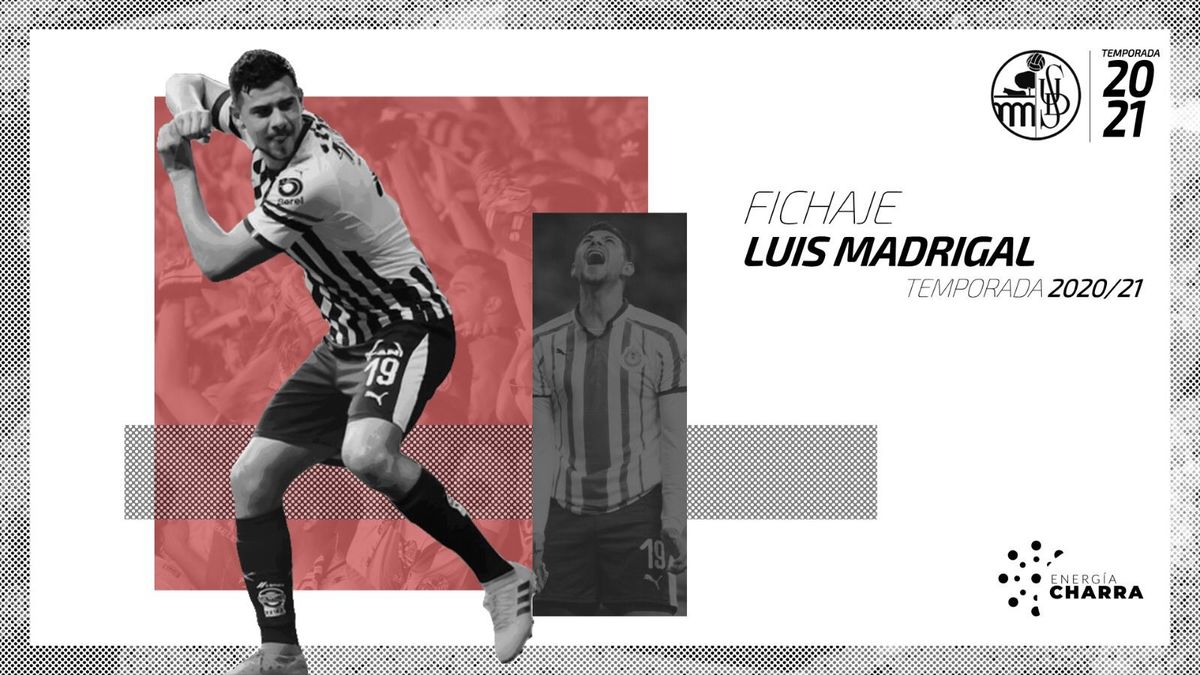 Luis Madrigal, Rayados, Liga MX, Salamanca, monterrey, fichaje, anuncio, segunda division b de españa,