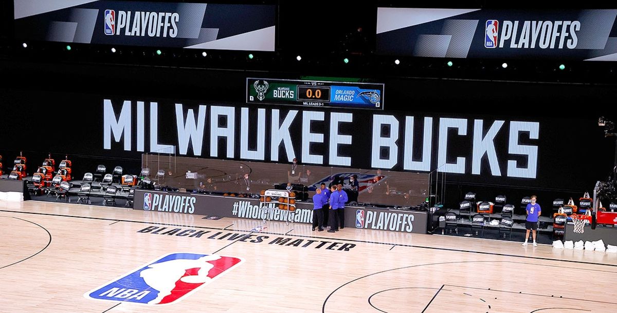 NBA, injusticia racial, Jacob Blake, Kenosha, Wisconsin, Bucks, Magic, Orlando, Milwaukee