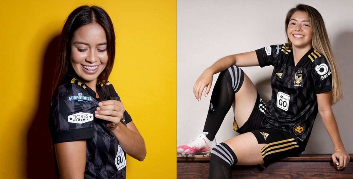 Tigres Femenil, uniforme negro, Santos, Guardianes 2020, Estadio Universitario