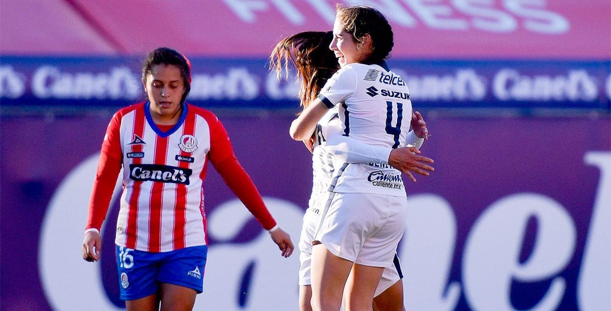 Liga MX Femenil, Guardianes 2020, Jornada 10, Atlético de San Luis, Pumas, minuto a minuto, crónica, resultado