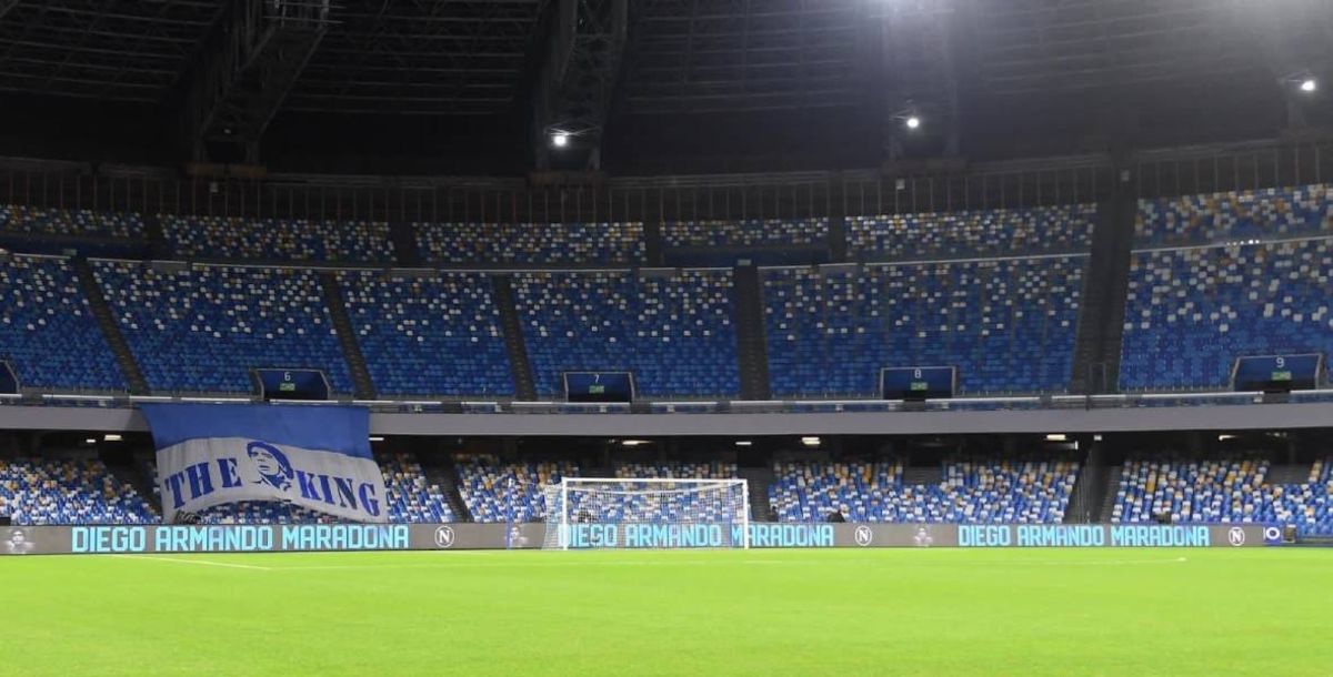 Diego Armando Maradona, Estadio, Napoli, Italia