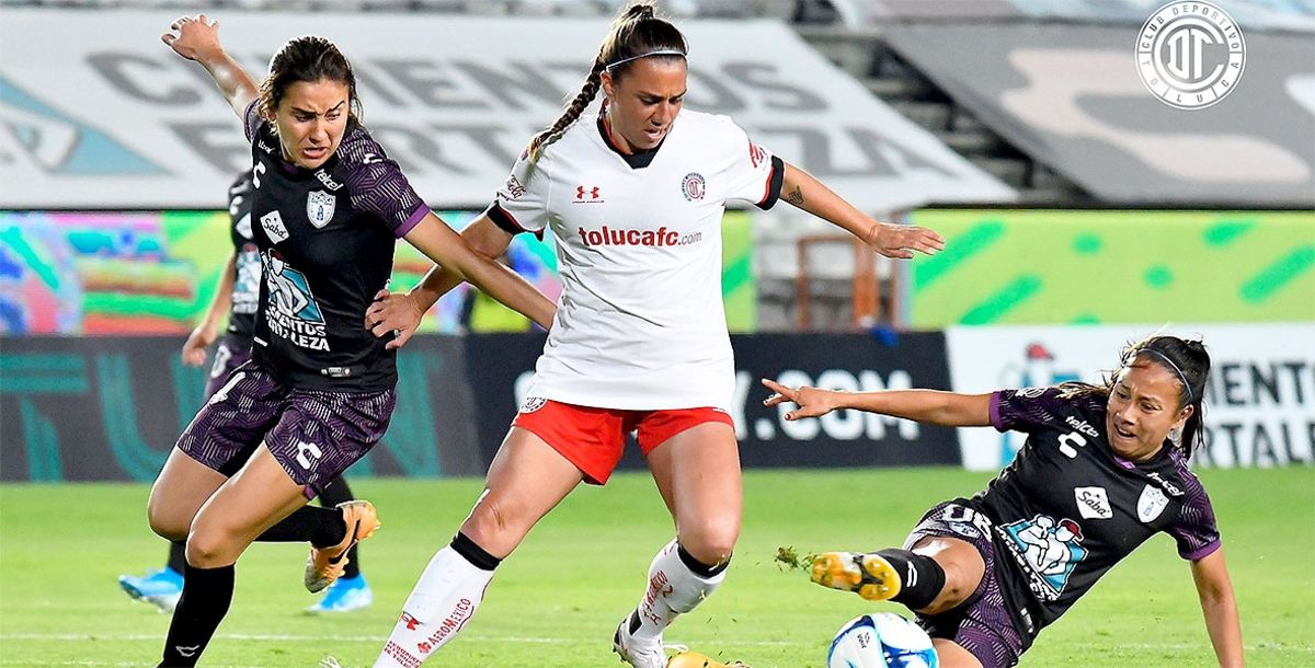 Liga MX Femenil, Guardianes 2021, Jornada 6, Pachuca, Toluca, minuto a minuto