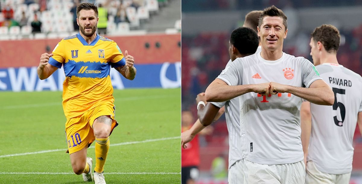 Mundial de Clubes, André-Pierre Gignac, Robert Lewandowski, Tigres, Bayern Múnich