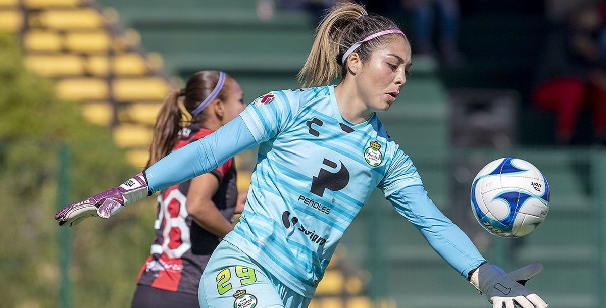 Liga MX Femenil, Santos, Wendy Toledo, Atlas, golpe en la cabeza