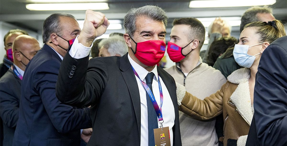 Barcelona, Joan Laporta, nuevo presidente del Barcelona, Toni Freixa, Víctor Font