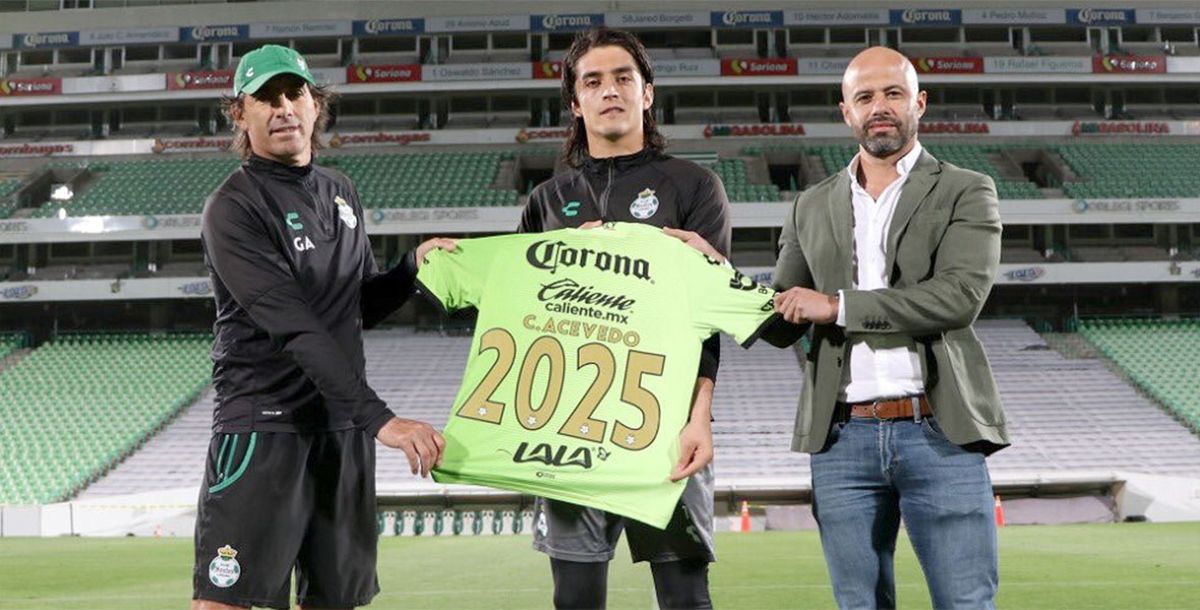 Santos, Carlos Acevedo, Guardianes 2021, renovación de contrato, 2025